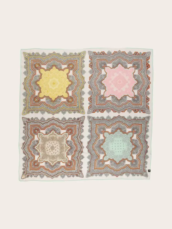 Fraas Seidentuch mit Paisley Muster