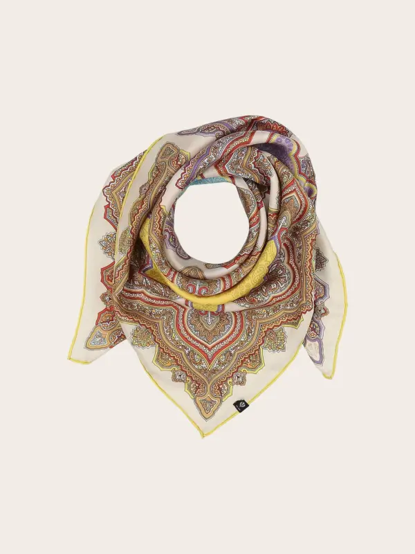 Fraas Seidentuch mit Paisley Muster