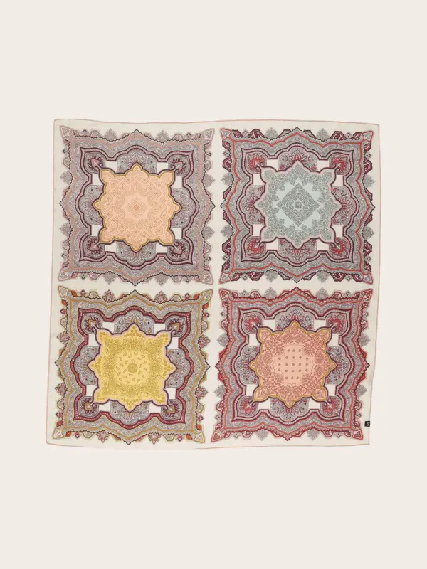 Fraas Seidentuch mit Paisley Muster