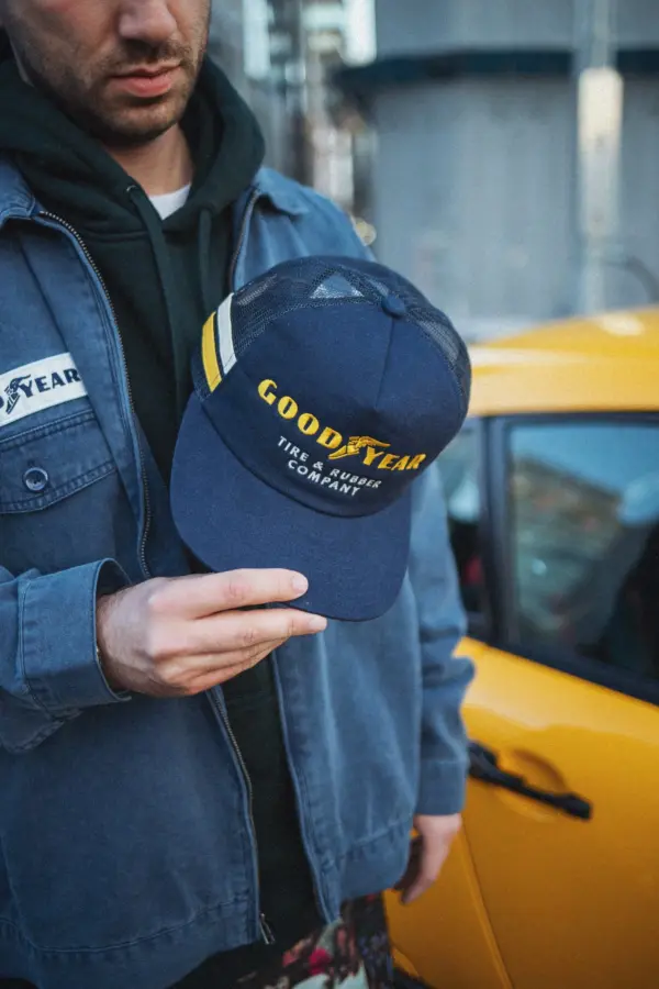 Brixton x Goodyear Service Trucker Cap