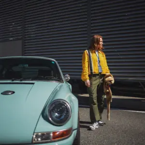 Brixton x Goodyear Mechanics Windjacke