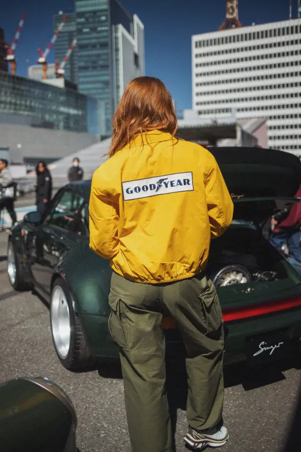 Brixton x Goodyear Mechanics Windjacke