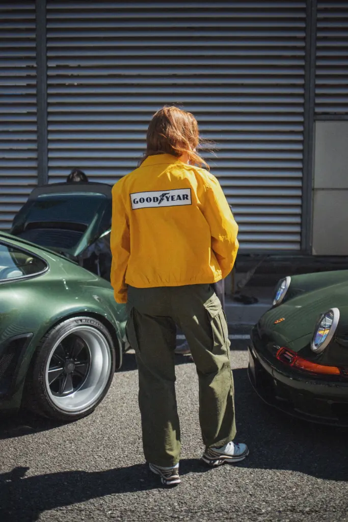 Brixton x Goodyear Mechanics Windjacke