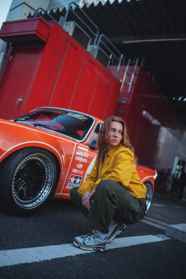 Brixton x Goodyear Mechanics Windjacke