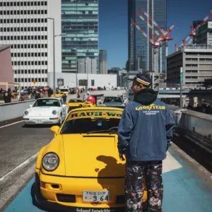 Brixton x Goodyear Trademark Jacket, Brixton x Goodyear – Limited Edition Collection