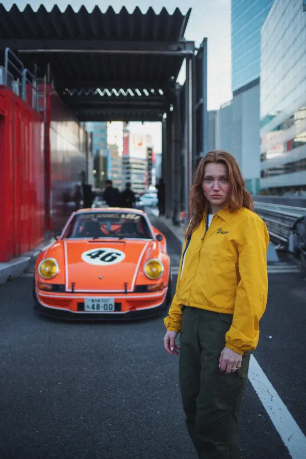 Brixton x Goodyear Mechanics Windjacke