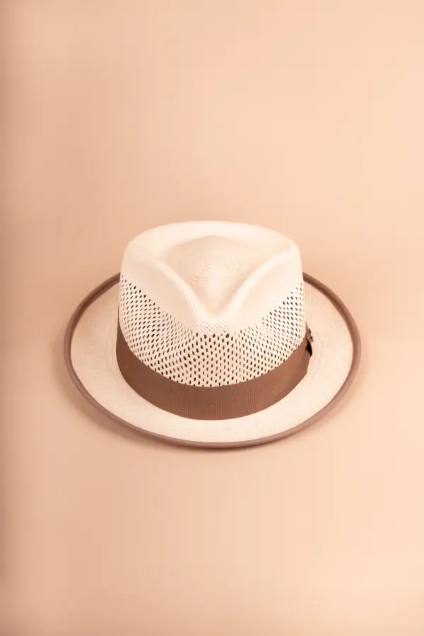 Vintimilla Hat Diamante ventiliert Vintimilla Hat Diamante ventiliert, kleiner Panamahut Hellbraun, Panamahut Diamond Shape