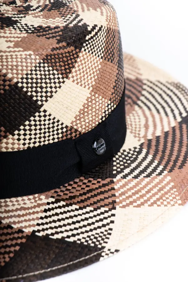 Vintimilla Hat New Bloc Cafe Check Vintimilla Hat New Bloc Cafe Check