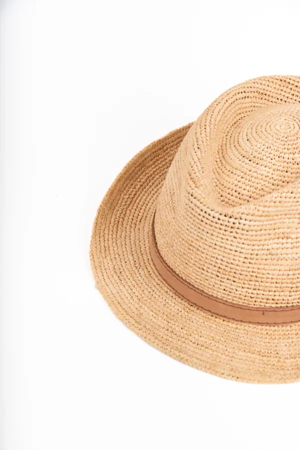 Göttmann Trilby aus Raffia Stroh