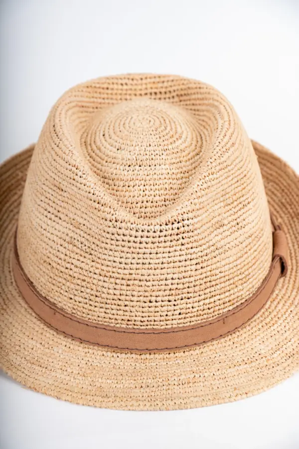 Göttmann Trilby aus Raffia Stroh