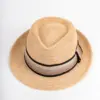 Fiebig Trilby Strohhut aus Raffia, natur