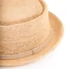 Fiebig Porkpie aus Raffia Stroh