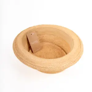 Fiebig Porkpie aus Raffia Stroh