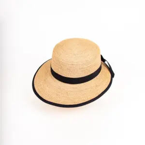 Fiebig Schute aus Raffia mit Einfass