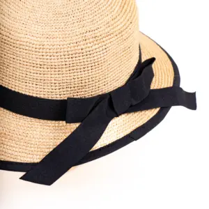 Fiebig Schute aus Raffia mit Einfass