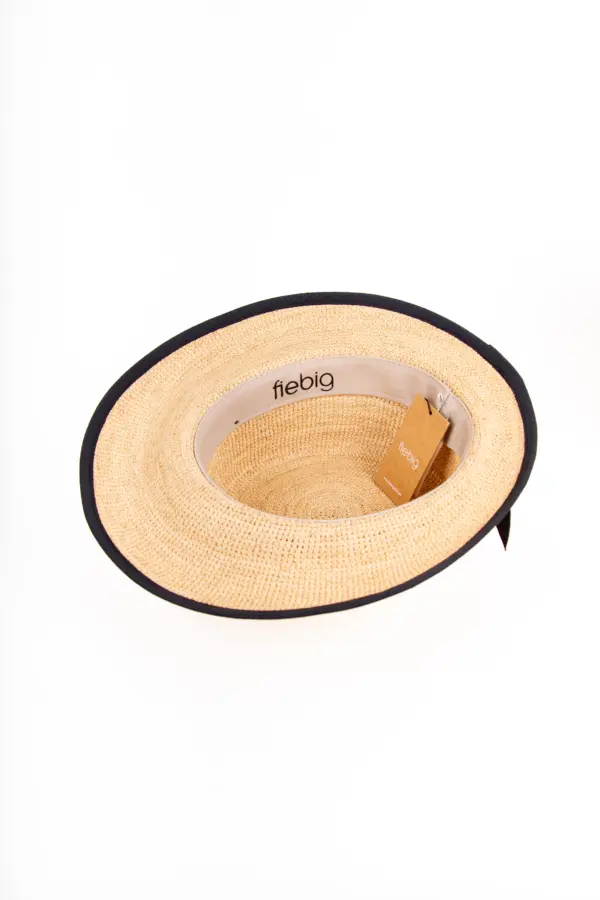 Fiebig Schute aus Raffia mit Einfass