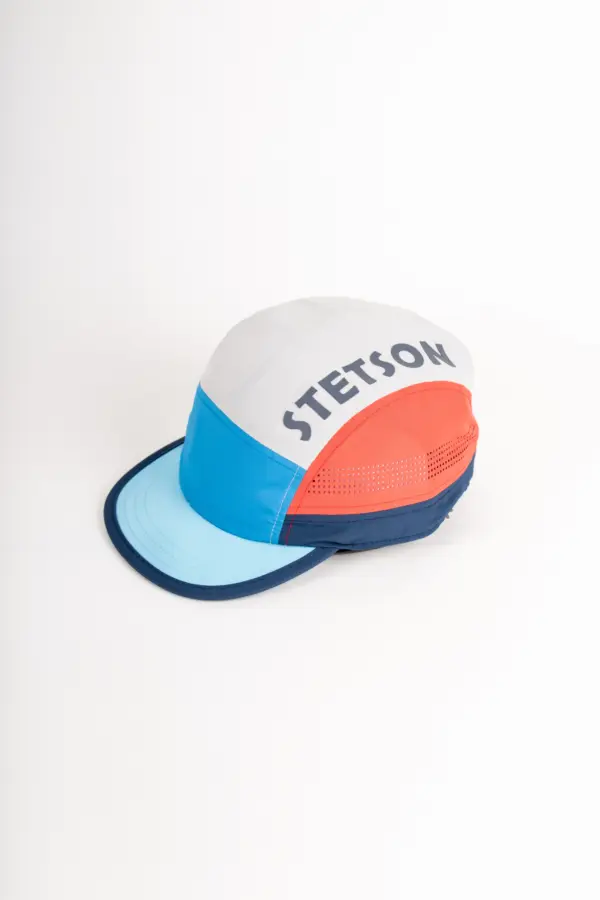 Stetson Outdoor Retro Runners Cap Stetson Outdoor Retro Runners Cap, Beige-Orange-Blau