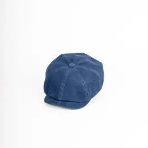 Stetson Hatteras Cap Denim Leather