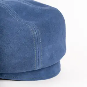 Stetson Hatteras Cap Denim Leather