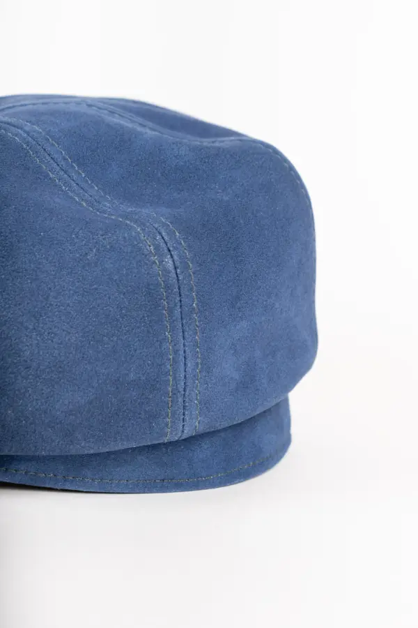 Stetson Hatteras Cap Denim Leather