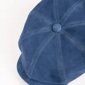 Stetson Hatteras Cap Denim Leather