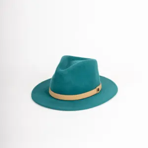 Brixton Messer Fedora Hut Transformative Teal