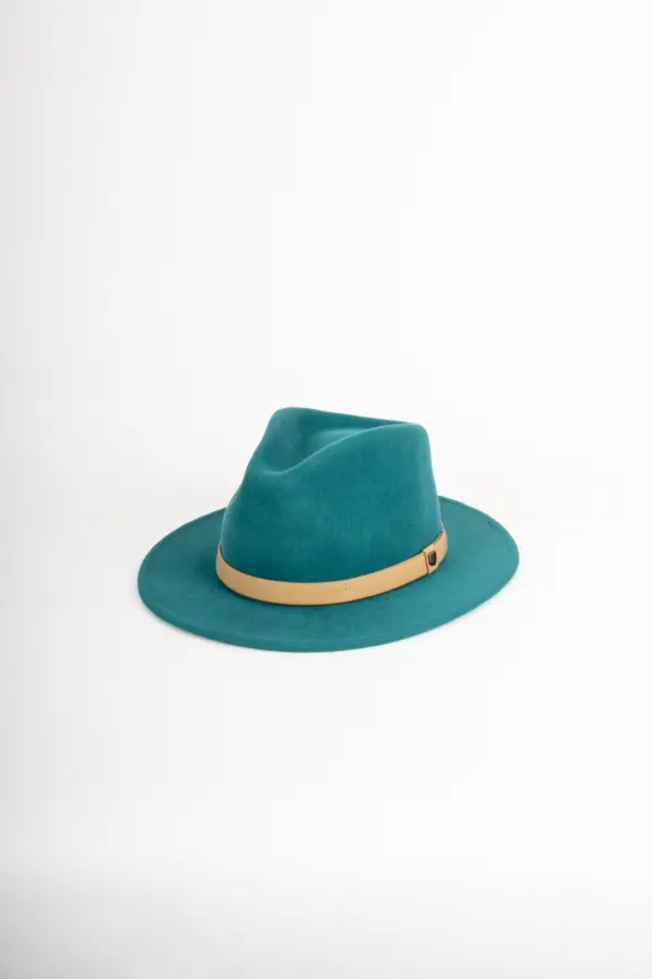 Brixton Messer Fedora Hut Transformative Teal