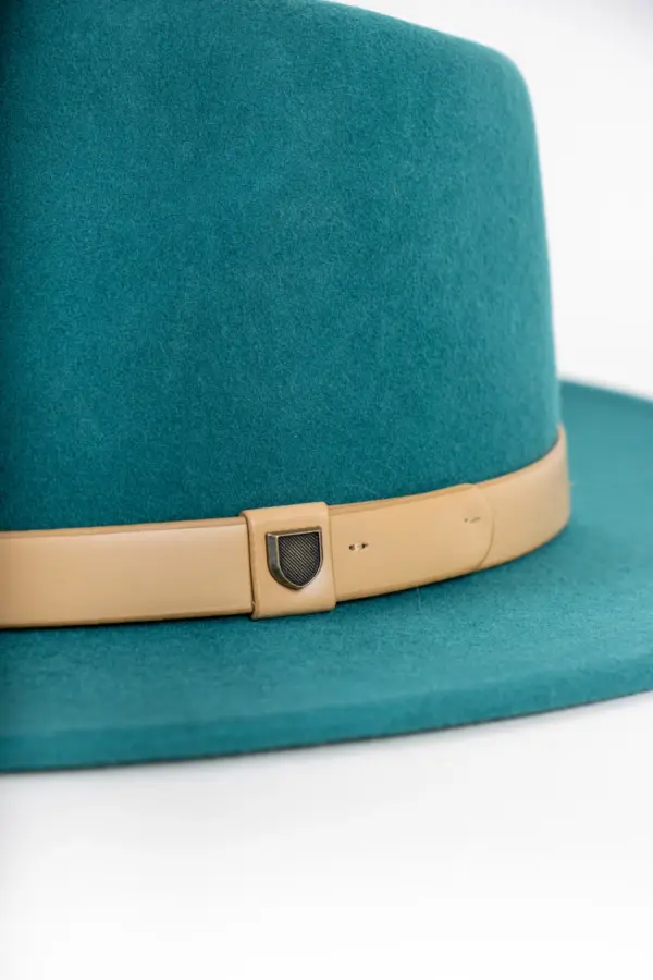 Brixton Messer Fedora Hut Transformative Teal
