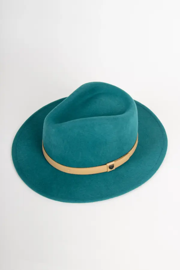 Brixton Messer Fedora Hut Transformative Teal