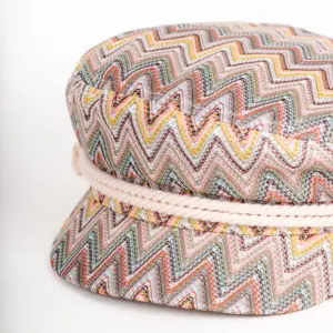 Brixton Fiddler Cap Multi Color Zigzag