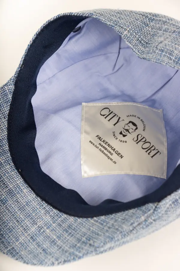 City Sport Flatcap Julien Baumwolle/Leinen