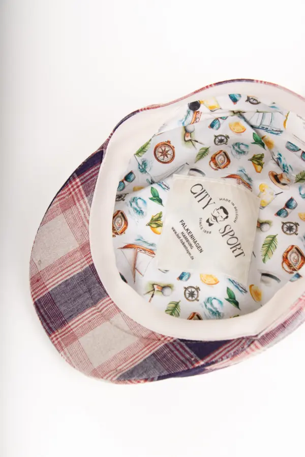 City Sport Flatcap Luc Karo Leinen