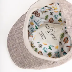 City Sport Flatcap Claude Leinenmix