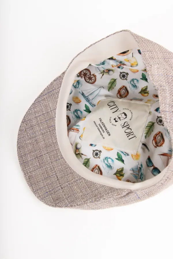 City Sport Flatcap Claude Leinenmix