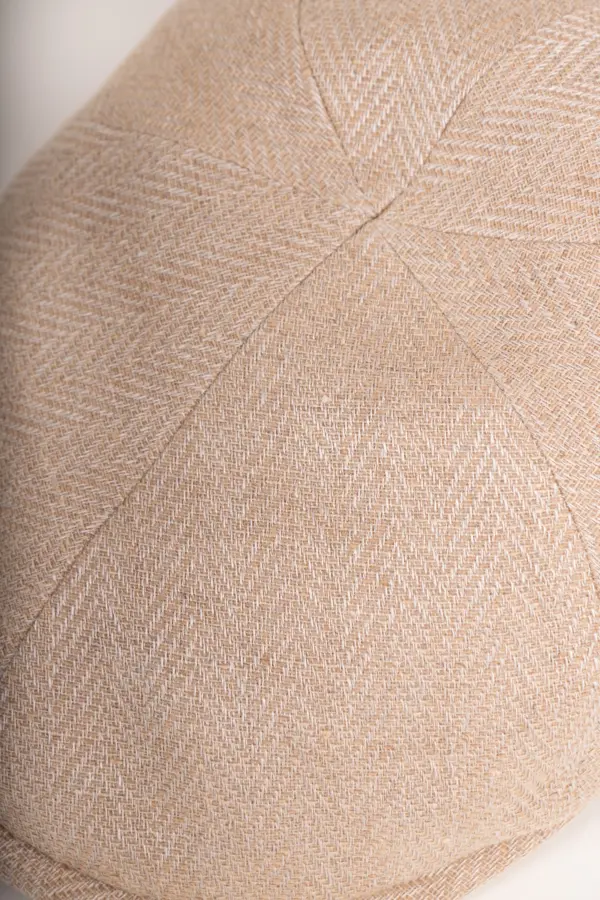 City Sport Julien Seide/Leinen, sechsteilige Flatcap