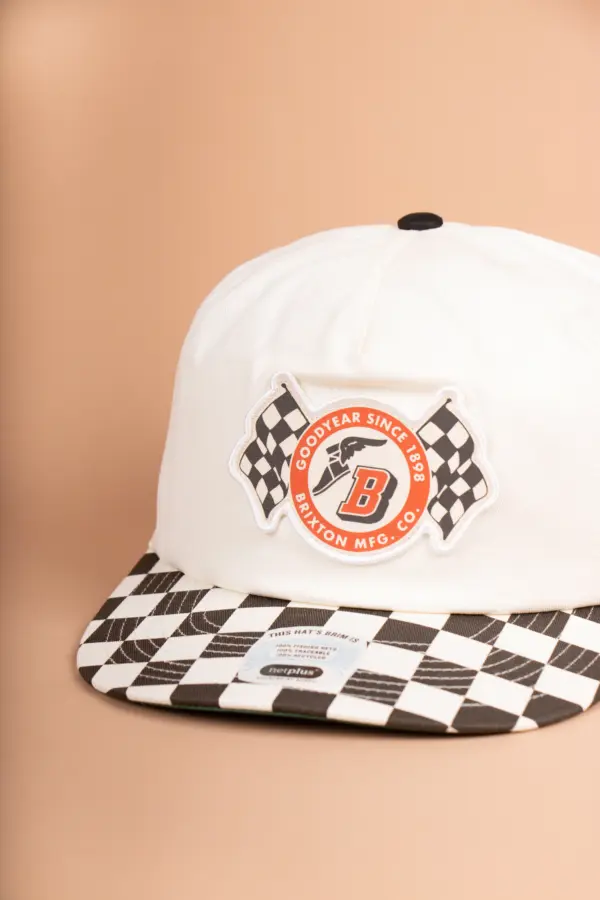 Brixton x Goodyear Speedway Snapback Cap