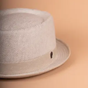 City Sport Pork Pie Summer Herringbone