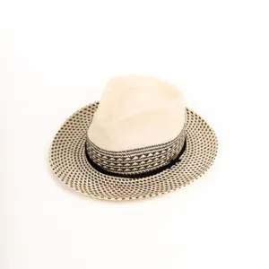 Stetson Meola Twotone Fedora Strohhut