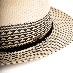 Stetson Meola Twotone Fedora Strohhut