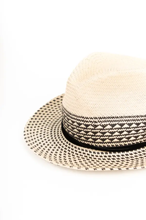 Stetson Meola Twotone Fedora Strohhut