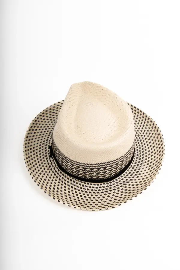 Stetson Meola Twotone Fedora Strohhut