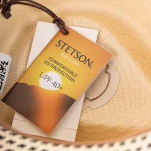 Stetson Meola Twotone Fedora Strohhut
