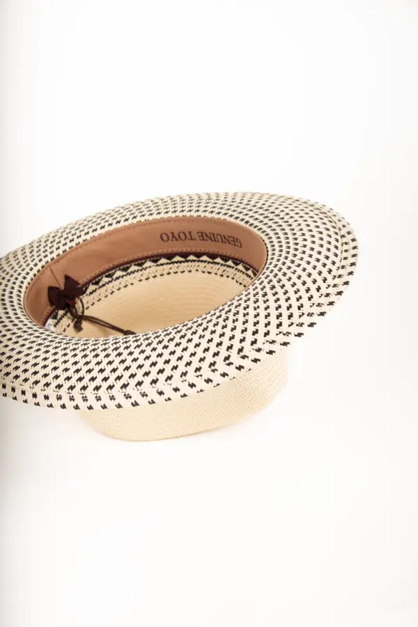 Stetson Meola Twotone Fedora Strohhut