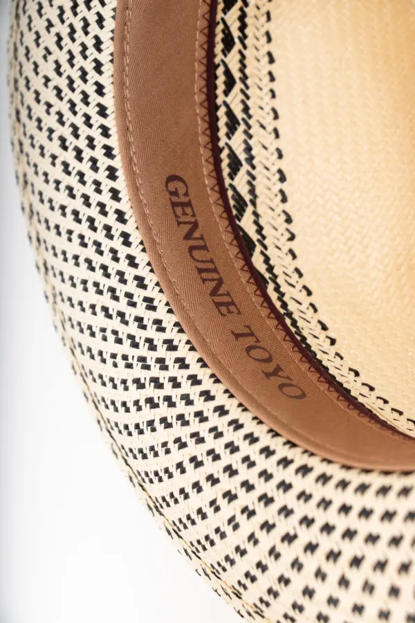 Stetson Meola Twotone Fedora Strohhut