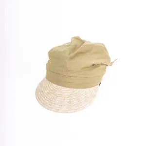 Seeberger Schirmmütze Strohborte mit Stoffkopf