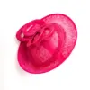 McBURN Fascinator Saucer Daphne, Hot Pink