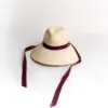 Fernandez y Roche Tesa Panamahut Fernandez y Roche Tesa Panamahut, Wide Brim Fedora mit Kinnband