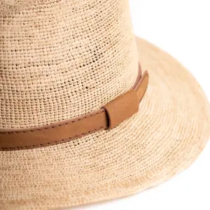 Faustmann Traveller Raffia mit Lederband