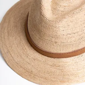 Faustmann Traveller Raffia mit Lederband