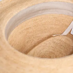 Faustmann Traveller Raffia mit Lederband